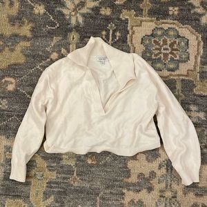 & other stories cropped sweater